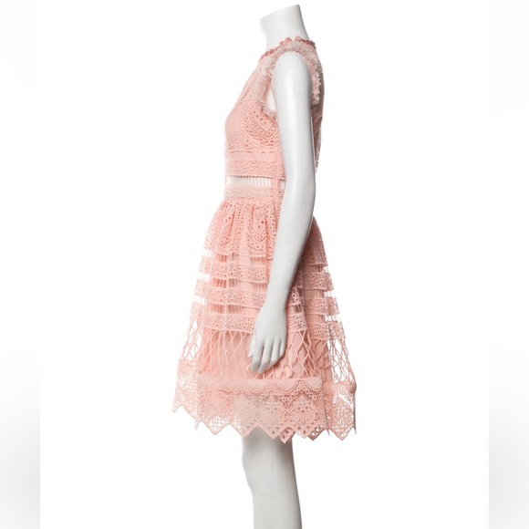 Alexis A Line Pink Dress , M size, used - Picture 3 of 4